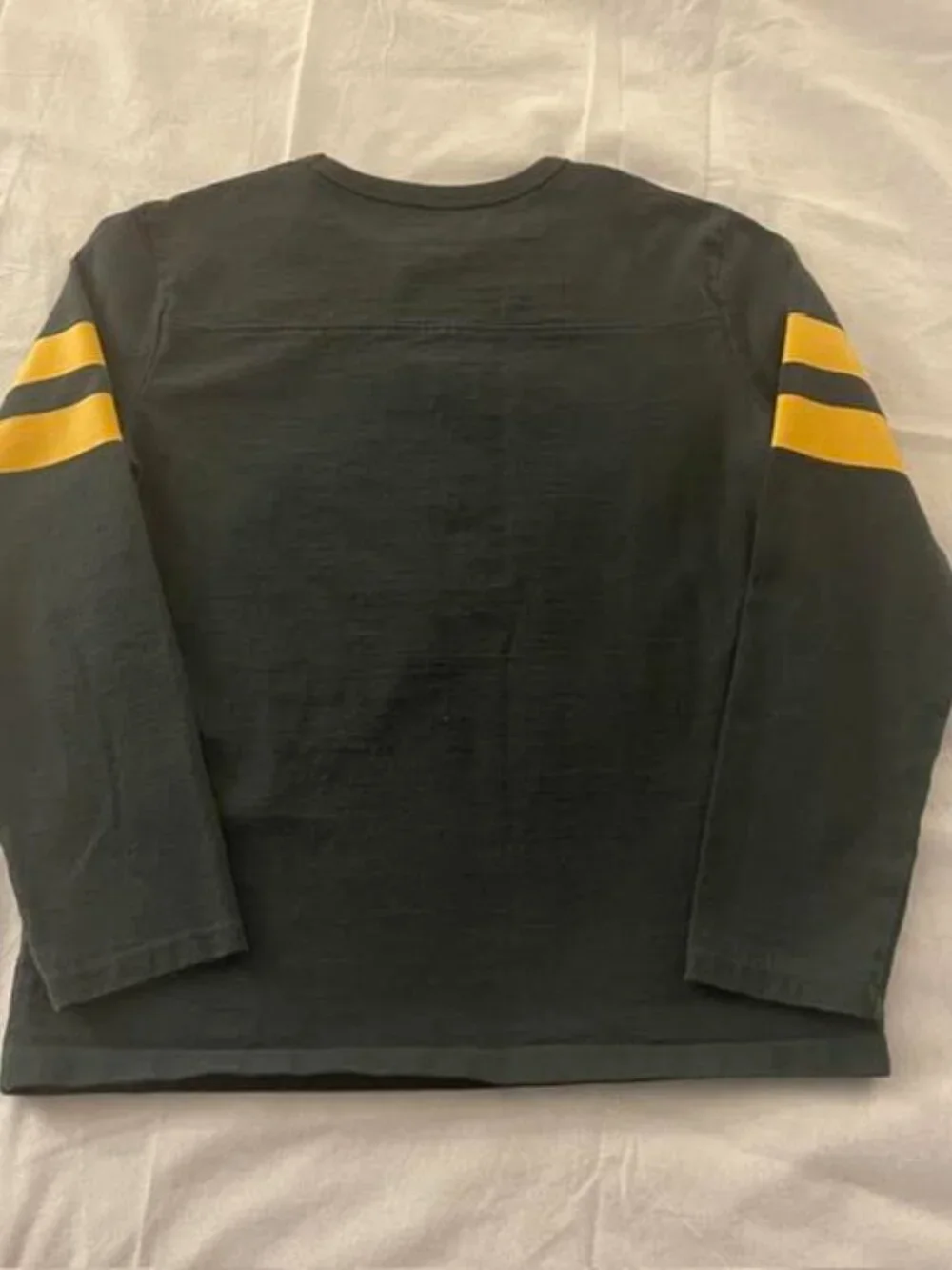 Gap Kids Long Sleeve Green- Yellow Graphic T-Shirt – Size Large